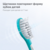 Насадка для зубных щеток Philips Sonicare HX6044/33 (упак.:4шт) для всех щеток Philips Sonicare for Kids