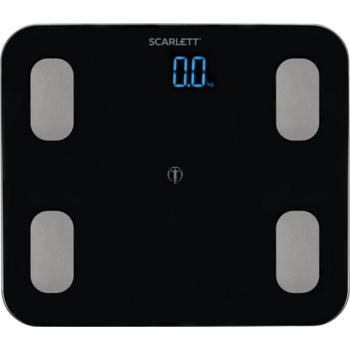 Весы напольные электронные Scarlett SC-BS33ED46 макс.150кг черный