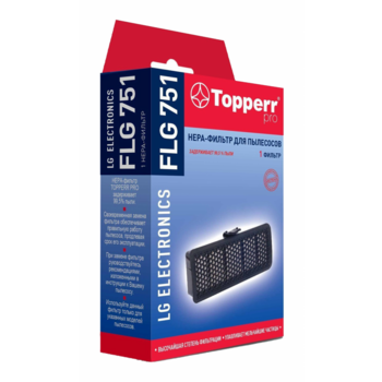 НЕРА-фильтр Topperr FLG751 1144 (1фильт.)