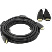 Кабель соединительный аудио-видео Premier HDMI (m)/HDMI (m) 15м. феррит.кольца Позолоченные контакты черный (5-813 15.0)