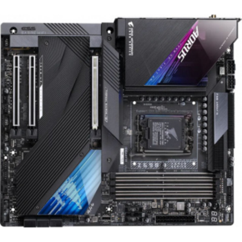 Материнская плата Gigabyte Z690 AORUS MASTER RTL {Socket 1700, Intel®Z690, 4xDDR5-4800, DP, 3xPCI-Ex16, 6xSATA3(RAID 0/1/5/10), 5xM.2, 8Ch Audio, 10GbLan, WiFi, (0+4)xUSB2.0, (9+4)xUSB3.2, (2+1)xUSB3.2 Type-C™, ATX}