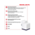 Бесшовный Mesh роутер Mercusys Halo H50G (HALO H50G(2-PACK)) AC1900 10/100/1000BASE-TX белый (упак.:2шт)