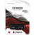Твердотельный накопитель Твердотельный накопитель/ Kingston SSD KC3000, 2048GB, M.2(22x80mm), NVMe, PCIe 4.0 x4, 3D TLC, R/W 7000/7000MB/s, IOPs 1 000 000/1 000 000, DRAM buffer 2048MB, TBW 1600, DWPD 0.71, with Heat Spreader (12 мес)