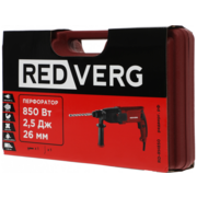 Перфоратор RedVerg RD-RH850 патрон:SDS-plus уд.:2.5Дж 850Вт (кейс в комплекте)