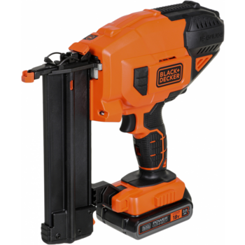 Степлер аккумуляторный Black+Decker BCNG01D1-QW гвозди тип 300 / 500