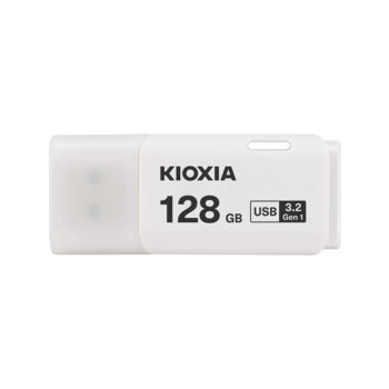 Флеш Диск Toshiba 128Gb Kioxia TransMemory U301 LU301W128GG4 USB3.1 белый