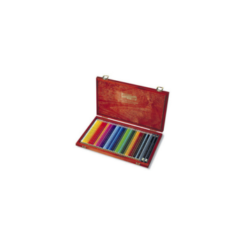 Набор карандашей цв. Koh-I-Noor Polycolor 3895 3895036001DK шестигран. цветной корпус 36цв. дер.кор. 36цв и 2 чернографитных карандаша