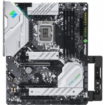 Материнская плата Asrock Z690 STEEL LEGEND {Soc-1700 Intel Z690 4xDDR4 ATX AC`97 8ch(7.1) 2.5Gg RAID+HDMI+DP}