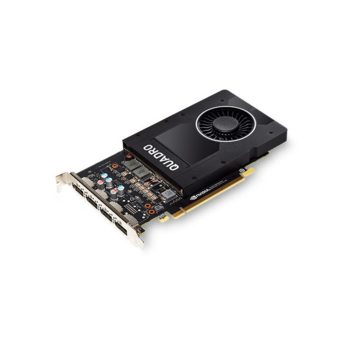Видеокарта PNY Nvidia Quadro P2000 5GB GDDR5 160-bit, SLI , HDCP 2.2 and HDMI 2.0b support, 4x DP 1.4