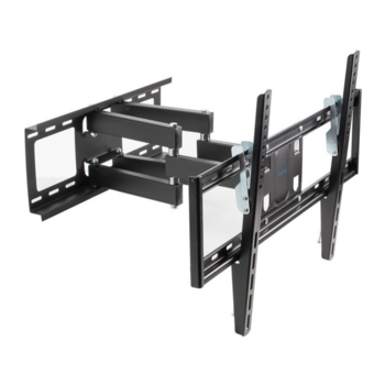 Кронштейн для ТВ KROMAX OPTIMA-409 black (max VESA 600x400 мм, настенный, наклонно-поворотный, max 45 кг) (24050)