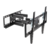 Кронштейн для ТВ KROMAX OPTIMA-409 black (max VESA 600x400 мм, настенный, наклонно-поворотный, max 45 кг) (24050)