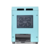 Корпус Thermaltake The Tower 100 Turquoise голубой без БП miniITX 1x120mm 3x140mm 2xUSB3.0 audio bott PSU