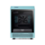 Корпус Thermaltake The Tower 100 Turquoise голубой без БП miniITX 1x120mm 3x140mm 2xUSB3.0 audio bott PSU