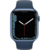 Часы Apple Watch Series 7 GPS, 45mm Blue Aluminium Case with Abyss Blue Sport Band,Корпус из алюминия синего цвета, спортивный ремешок цвета «синий омут» 45 мм