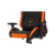 Кресло игровое Knight Explore черный/оранжевый ромбик эко.кожа с подголов. крестовина металл