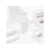 Подставка Deli ENS011WHITE Nusign 2отд. для письменных принадлежностей 84х84х86мм белый пластик
