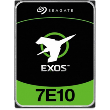 Жесткий диск Seagate Exos 7E10 HDD 3.5" SATA 10Tb, 7200 rpm, 256Mb buffer, 512e/4Kn, ST10000NM017B, 1 year (аналог ST10000NM001G)