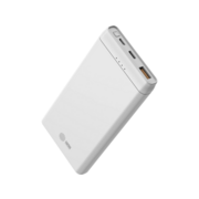 Мобильный аккумулятор Cactus CS-PBFSMT-10000 10000mAh 10.5W 2.1A 2xUSB-A белый