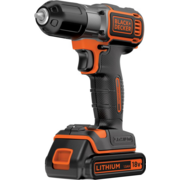 Дрель-шуруповерт Black+Decker ASD18KB-QW аккум. патрон:быстрозажимной (кейс в комплекте)