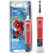 Зубная щетка электрическая Oral-B Kids Spiderman D100.413.2K EE красный
