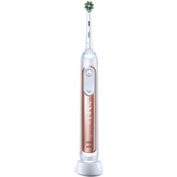 Зубная щетка электрическая Oral-B Genius X Lite Rose Gold D706.513.6 белый/розовый