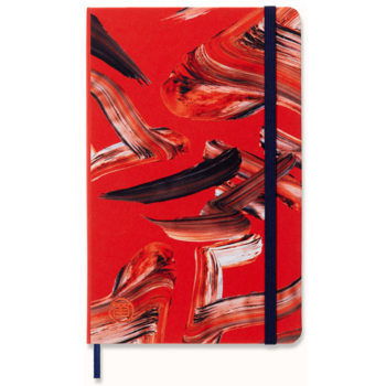 Блокнот Moleskine LIMITED EDITION YEAR OF THE TIGER LECNYTIGQP060 Large 130х210мм обложка текстиль 240стр. линейка красный