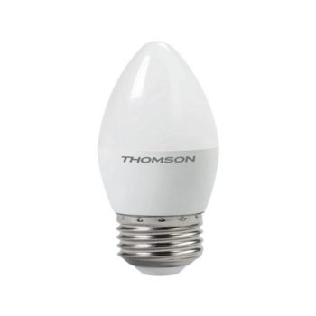 Лампа светодиодная Thomson TH-B2022 8Вт цок.:E27 свеча 220B 4000K св.свеч.бел.нейт. Candle