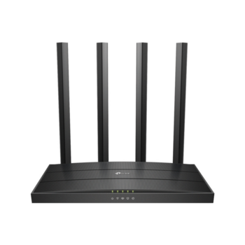 Роутер TP-Link Archer C6, AC1200 Двухдиапазонный Wi Fi роутер, до 300 Мбит/с на 2,4 ГГц + до 867 Мбит/с на 5 ГГц, 4 антенны, 1 гигабитный порт WAN + 4 гигабитных порта LAN