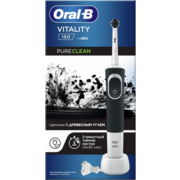 Зубная щетка электрическая Oral-B Vitality D100.423.1 Pure Clean 150 черный/белый