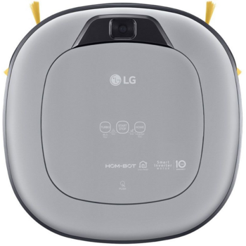 Пылесос-робот LG VRF6670LVM 58Вт серебристый