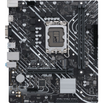 Материнская плата ASUS PRIME B660-PLUS D4, LGA1700, B660, 4*DDR4, 4*SATA, 3*M.2, 3*USB 3.2, 2*USB 2.0, Type-C, 2*PCIx16, 2*PCIx1, DP+D-Sub+HDMI, ATX; 90MB18X0-M1EAY0