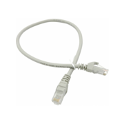 Патч-корд Buro UTP-6-0,5M-G UTP 4 пары cat.6 CCA molded 0.5м серый RJ-45 (m)-RJ-45 (m)