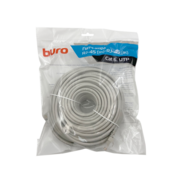 Патч-корд Buro UTP-6-30M-G UTP 4 пары cat.6 CCA molded 30м серый RJ-45 (m)-RJ-45 (m)