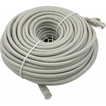 Патч-корд Buro UTP 4 пары cat6 CCA molded 30м серый RJ-45 (m)-RJ-45 (m)