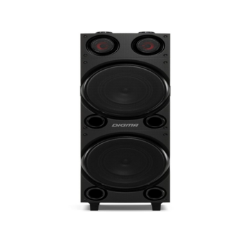 Минисистема Digma MS-14 черный 600Вт FM USB BT micro SD