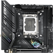 Материнская плата ASUS ROG STRIX B660-I GAMING WIFI, LGA1700, B660, 2*DDR5, HDMI+DP, SATA3 + RAID, Audio, Gb LAN, USB 3.2*9, USB 2.0*3, COM*1 header (w/o cable), mITX ; 90MB19C0-M0EAY0