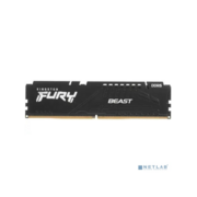 Память DDR5 16Gb 5600MHz Kingston KF556C40BB-16 Fury Beast RTL PC5-44800 CL40 DIMM 288-pin 1.25В single rank с радиатором Ret