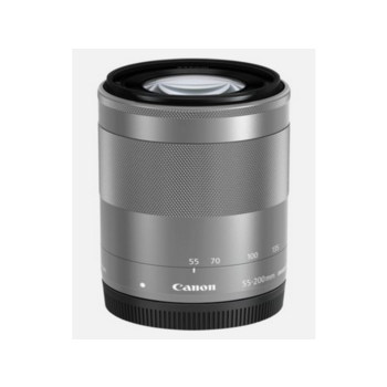 Фотообъектив Canon EFM 55-200mm f/4.5-6.3 IS STM Silver