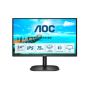 Монитор LCD 23.8'' [16:9] 1920х1080(FHD) IPS, nonGLARE, 250cd/m2, H178°/V178°, 1000:1, 20M:1, 16.7M, 7ms, VGA, HDMI, Tilt, 3Y, Black