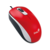 Мышь DX-110, USB, G5, красная (red, optical 1000dpi, подходит под обе руки)