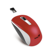 Мышь беспроводная NX-7010 белый+красный металлик (white+red, blister), 2.4GHz wireless, BlueEye 1200 dpi, 1xAA