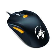 Мышь игровая Scorpion M6-600 Black+Orange, USB, 800-1500dpi, 6 кнопок, память на 4 игровых профиля, с грузиками