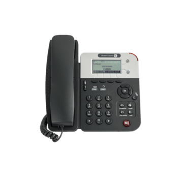 8001 Deskphone - Entry-level SIP phone with high quality audio, 2 SIP accounts, 2 Fast Ethernet ports, POE or power supply connector, audio controls key, 3,5mm/RJ9 Headset connections, 4 programmable keys, without power supply