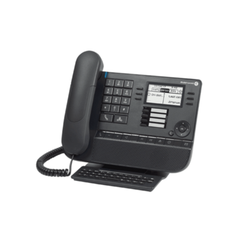 8028s WW Premium Deskphone Moon Grey, 2,8" 64x128 B W backlight display, Wide Band Corded Confort Handset, 4 programmable keys with Led Paper Label, Alphabetic Keyboard, Jack 3,5 mm 4 poles, USB, 10/100/1000 PC Connectivity POE