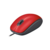 Мышь Logitech M110 Silent (M110s) Red (красная, бесшумная, оптическая, 1000dpi, USB, 1.8м) (M/N: M-U0051)