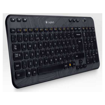 Клавиатура беспроводная Logitech K360 (полноразмерная компактная, приемник Unifying, 2 батареи типа AA) (M/N: Y-R0017 / C-U0007)