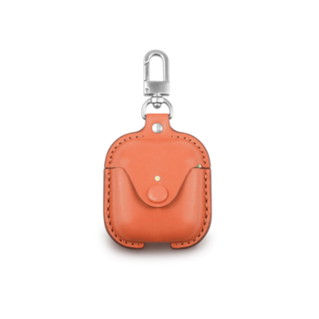 Leather Case for AirPods - Orange
