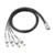 HPE Mini SAS High Density to Dual 2-lane Mini SAS High Density External Fanout 1 Meter Cable