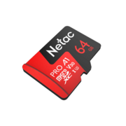 Карта памяти Netac MicroSD P500 Extreme Pro 64GB, Retail version card only