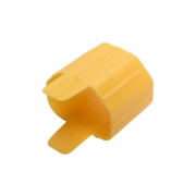 Plug-Lock Inserts (C13 power cord to C14 outlet), Yellow, 100 pack